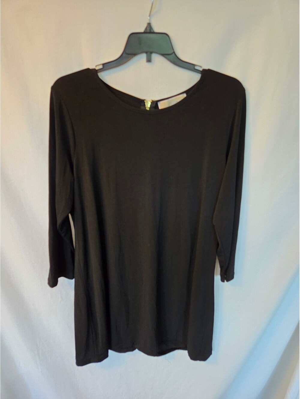 Michael Kors Black Long Sleeve Dress with Back Zipper Size L